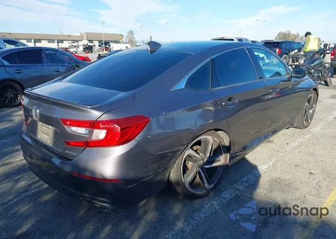 2019 Honda Accord Sport из США, поврежденный, VIN 1HGCV1F31KA092109